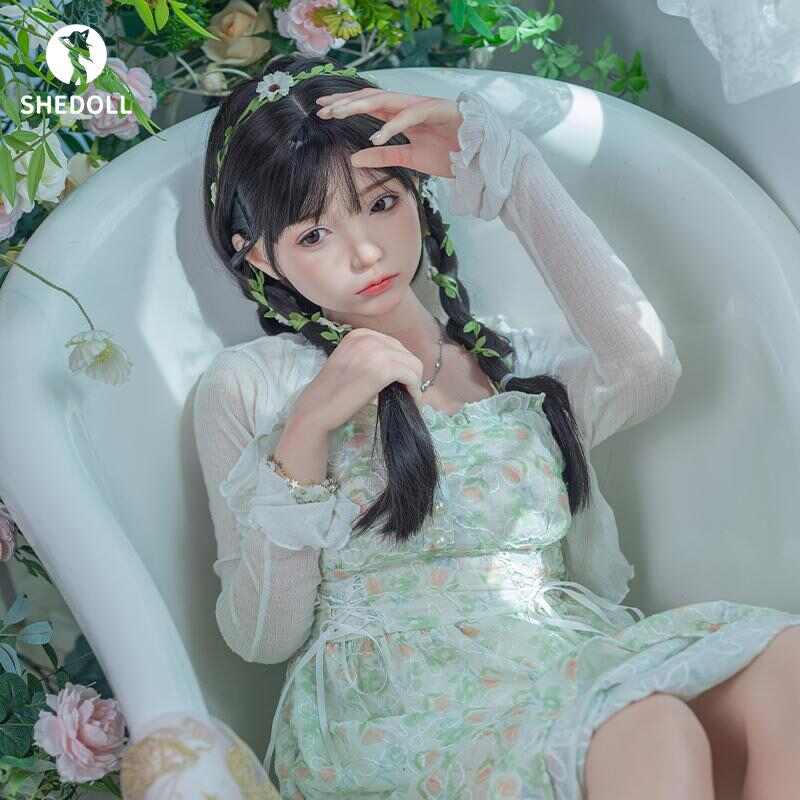 SHEDOLL青檸158cm浴缸救贖者 - C杯蜜乳×63cm蜂腰｜咬蘋果式深喉口交｜可选減重跪姿騎乘